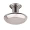 South Main Hardware 1-3/16 in. Satin Nickel Traditional Round Cabinet Knob 10PK SH2711-SN-10 - alternate 3
